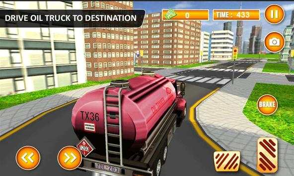Oil Truck Simulator USA 2017 screenshot 6