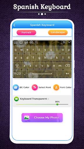 Spanish Keyboard स्क्रीनशॉट 6