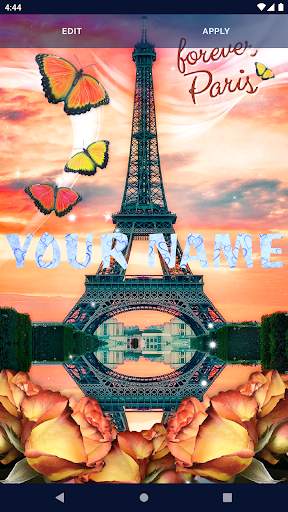 Paris Love Live Wallpaper screenshot 2