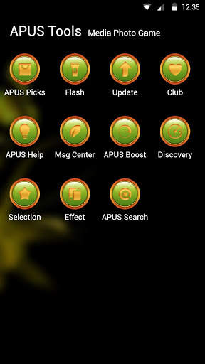 Flowers-APUS Launcher theme screenshot 3