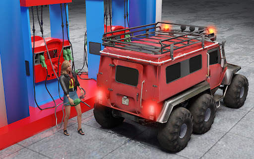 Gas Station Car City Simulator screenshot 2