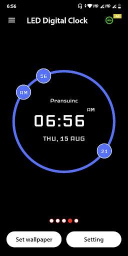 LED Digital Clock स्क्रीनशॉट 4