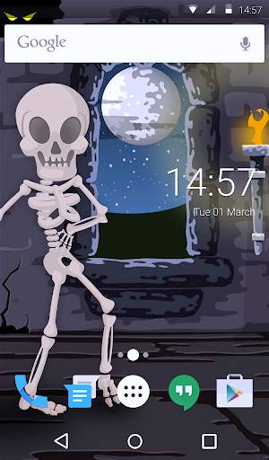 Skeleton Dance 2 Keyboard   Live Wallpaper screenshot 6