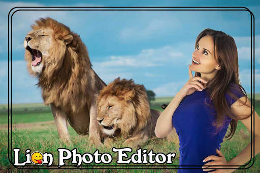 Lion Cut Paste Photo Editor screenshot 3