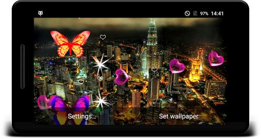 Dubai Live Wallpaper - Screen Lock, Sensor, Auto screenshot 6