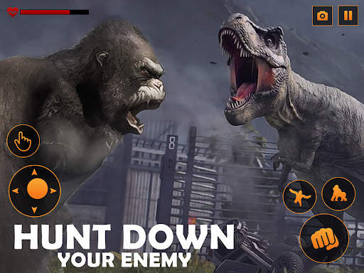 Monster Gorilla Attack-Godzilla Vs King Kong Games screenshot 12