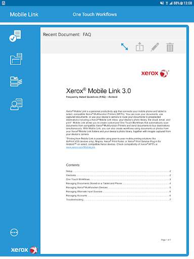 Xerox® Mobile Link screenshot 9