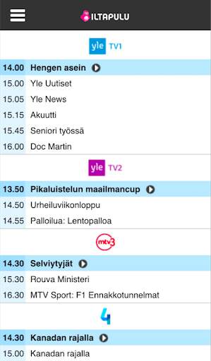 Iltapulu.fi TV-opas screenshot 1