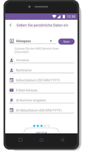 Vectone SIM-Registrierung screenshot 4