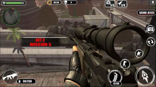 Alone Army Sniper Shooting screenshot 4