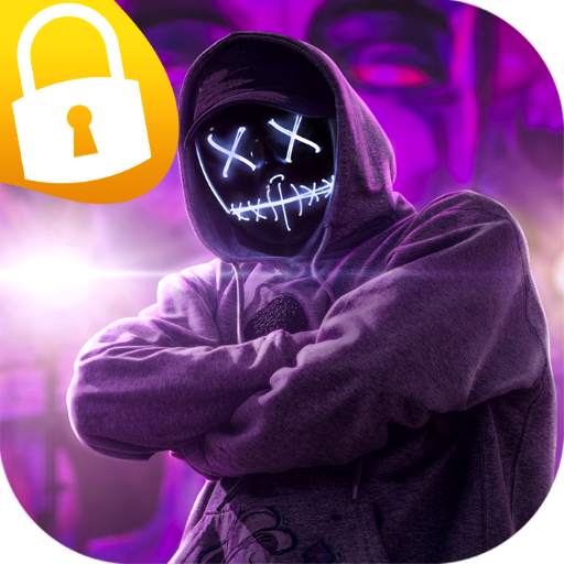 Mask Anonymous Lock Screen & Wallpapers 2.0