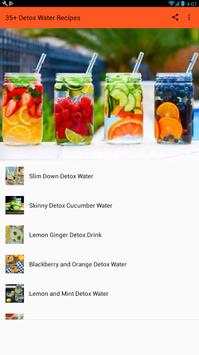 Detox Water Drinks - Best Detox Recipes screenshot 1