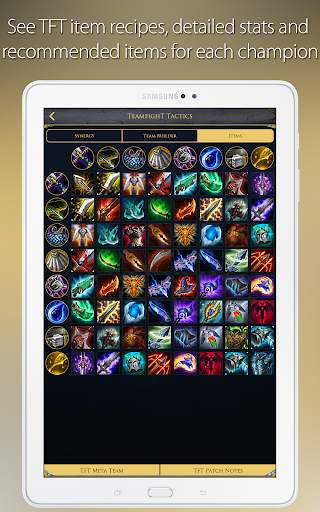 LCS & TFT Guide League of Legends Mobile Champions 22 تصوير الشاشة