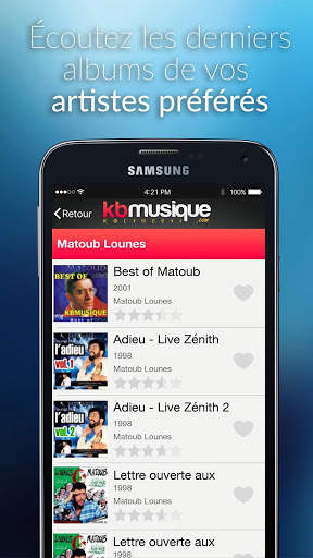 KB Musique Kabyle screenshot 5
