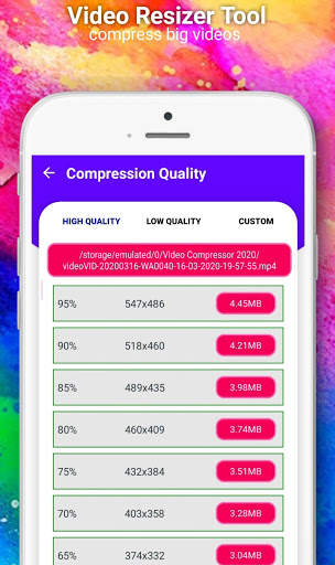 Video Compressor 2020 :🗜️Resize Videos screenshot 3