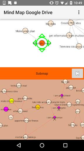 Mind Map Google Drive screenshot 1