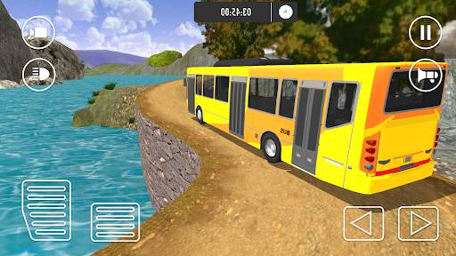 Offroad Bus Driving Simulator Game 2021 screenshot 1