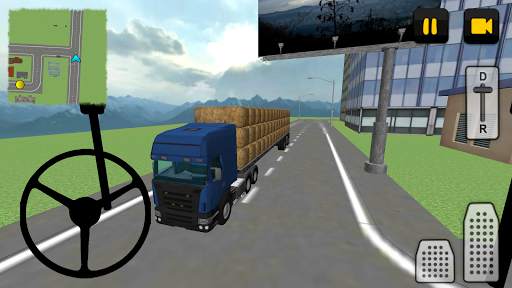 Hay Truck 3D: City screenshot 1