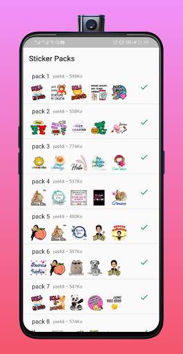 Stickers de Saludos para WAStickerApps Gratis screenshot 3