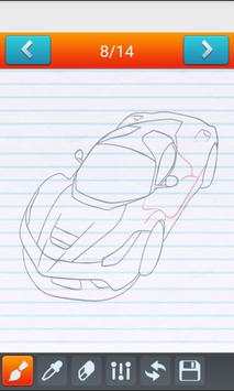 Learn to Draw Cars скриншот 5