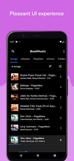 Boat Music Player - Real audio screenshot 1