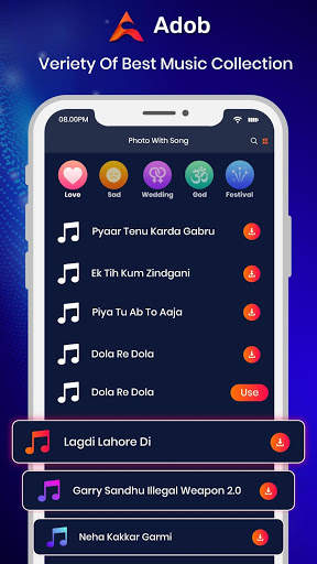 Adob : Video Editor, Photo video maker with music screenshot 7