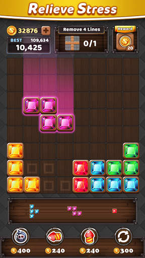 Block Puzzle King : Wood Block Puzzle 5 تصوير الشاشة