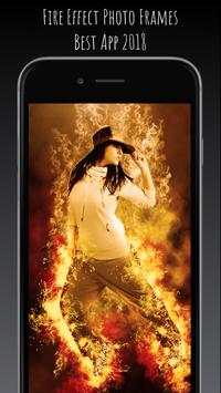 Fire Effect Photo Frame screenshot 2