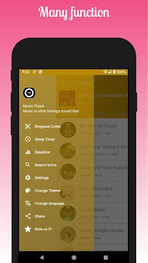 Music Player - MP3 Player, Audio Player screenshot 1