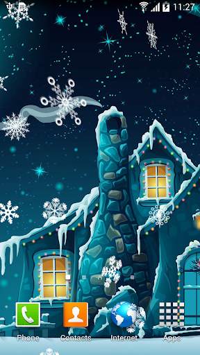 Winter Night Wallpaper screenshot 6