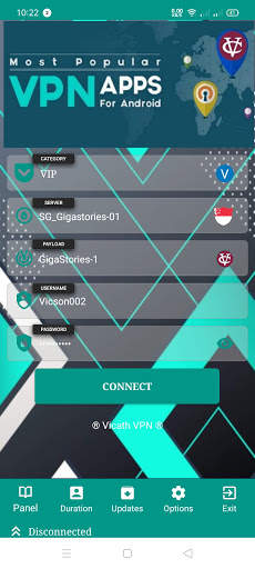 Vicath VPN Lite screenshot 1