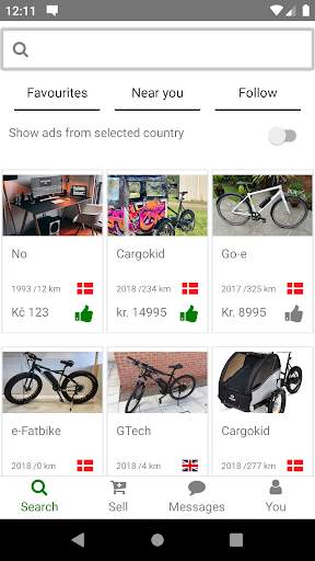 e-bike reseller screenshot 2