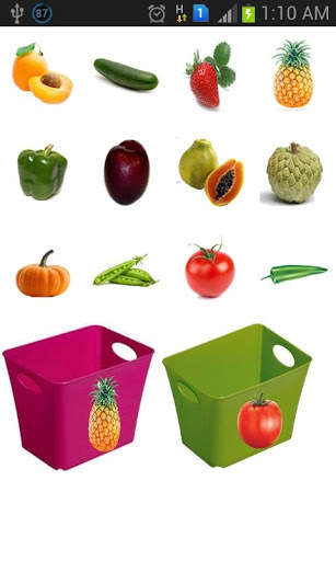 Kids Fruits Sorting Game screenshot 4