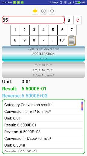 Chemistry,Engineering Data,units,calculations free screenshot 5
