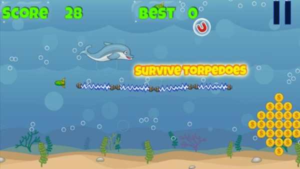 Dolphin Dash скриншот 3