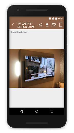 TV Unit Design скриншот 1