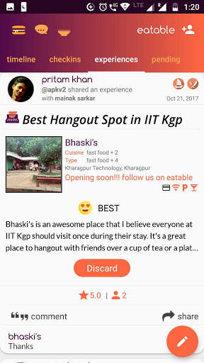 Eatable Partner App screenshot 6