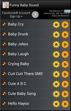 Most Funny Baby Sound screenshot 2
