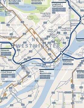 Vancouver Transport Map screenshot 3