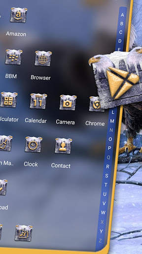 Winter Eagle Launcher Theme screenshot 4