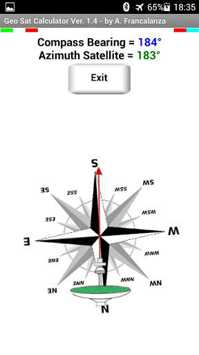 Geo Sat Calculator скриншот 3
