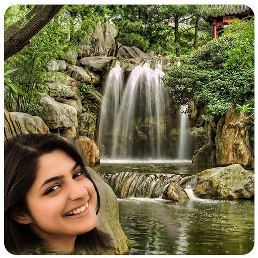 Waterfall photo frame-nature waterfall photoeditor 1.0