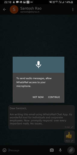 WhatsMail screenshot 7
