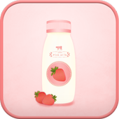 milk go sms theme icon