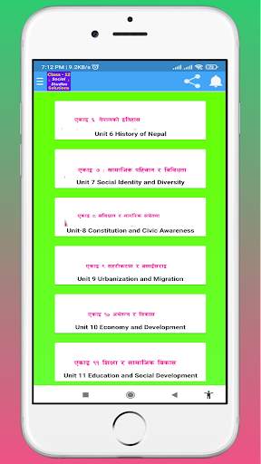 Class 12 Social Studies Guide screenshot 1