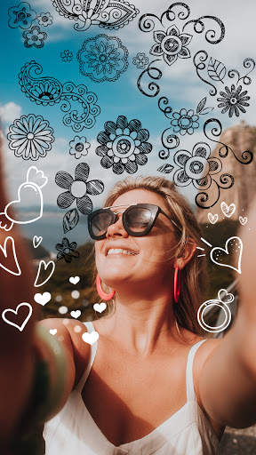DOODLE PHOTO EDITOR ✨ DOODLE SHAPE STICKERS screenshot 5