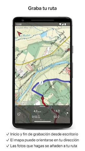 Topo GPS screenshot 3