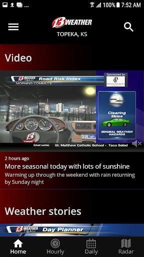 WIBW 13 Weather app screenshot 2