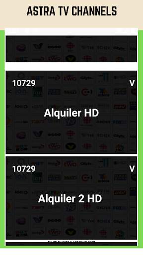 Astra TV and RADIO INFOS screenshot 3
