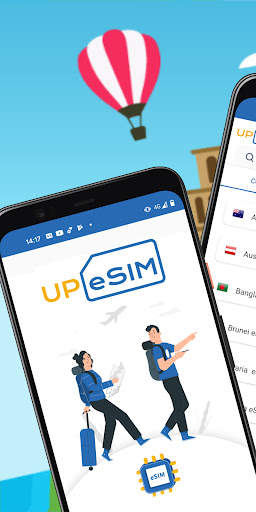 UPeSIM: Travel Data Plans screenshot 1